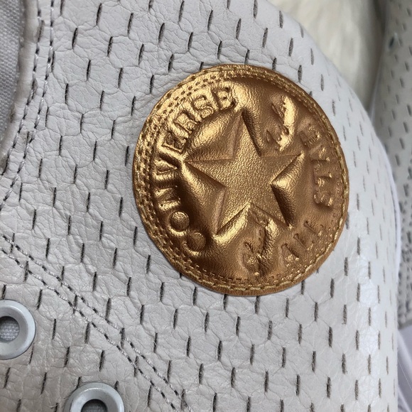 ‼️SOLD‼️NWB CONVERSE ALL-STAR LEATHER HI MENS 11.5 - Picture 5 of 8